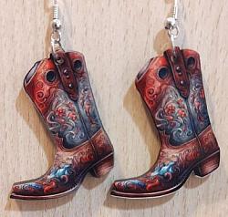 Boot Earrings-