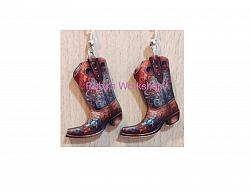 Boot Shape Sublimation Earrings (10 Pairs)-